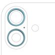 Rückkamera Ring nur für iPhone 16/ 16 Plus (Petrol) (2-teiliges Set)