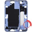 Mittelrahmen mit Power- und Lautstärketasten für iPhone 16 Plus (Ultramarin)