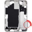 Mittelrahmen mit Power- und Lautstärketasten für iPhone 16 Plus (Weiß)