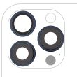 Rückkamera-Linse mit Halterung & Rahmen für iPhone 15 Pro Max (Titan Blau)