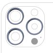 Rückkamera Ring nur für iPhone 15 Pro Max (Titan Blau) (3-teiliges Set)