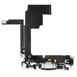 Ladebuchse Flexkabel für iPhone 15 Pro (Premium) (Titan Blau)