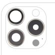 Rückkamera-Linse mit Halterung & Rahmen für iPhone 15 Pro (Titan Weiß)