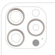 Rückkamera Ring nur für iPhone 15 Pro (3-teiliges Set) (Titan Natur) (10er Pack)