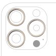 Rückkamera Ring nur für iPhone 15 Pro (Titan Natur) (3-teiliges Set)