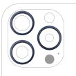 Rückkamera Ring nur für iPhone 15 Pro (Titan Blau) (3-teiliges Set)