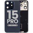 Rückglas mit MagSafe-Magnet, NFC & Blitz-Flex für iPhone 15 Pro (Titan Blau)