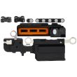 Lautsprecher-/ Mikrofon-Gitter für iPhone 16 Plus (Schwarz) (10er Pack)