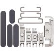 Tasten-Set (Power/ Lautstärke/ Schalter) für iPhone 16/ 16 Plus (Schwarz)