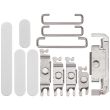Tasten-Set (Power/ Lautstärke/ Schalter) für iPhone 16/ 16 Plus (Weiß)