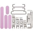 Tasten-Set (Power/ Lautstärke/ Schalter) für iPhone 16/ 16 Plus (Pink)