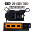 Lautsprecher-/ Mikrofon-Gitter für iPhone 15 Pro Max (Titan Blau) (10er Pack)