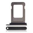 SIM-Kartenschacht Single für iPhone 15 Pro/ 15 Pro Max (Titan Schwarz)