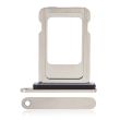 SIM-Kartenschacht Single für iPhone 15 Pro/ 15 Pro Max (Titan Weiß)