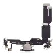 Ladebuchse Flexkabel für iPhone 15 Plus (Aftermarket Plus) (Schwarz)