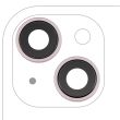 Rückkamera-Linse mit Halterung & Rahmen für iPhone 15/ 15 Plus (Pink)