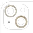 Rückkamera Ring nur für iPhone 15/ 15 Plus (2-teiliges Set) (Gelb) (10er Pack)