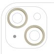 Rückkamera Ring nur für iPhone 15/ 15 Plus (Gelb) (2-teiliges Set)