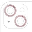 Rückkamera Ring nur für iPhone 15/ 15 Plus (Pink) (2-teiliges Set)