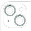 Rückkamera Ring nur für iPhone 15/ 15 Plus (Grün) (2-teiliges Set)