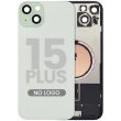 Rückglas mit MagSafe-Magnet für iPhone 15 Plus (Aftermarket) (Grün) (ohne Logo)