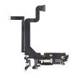 Ladebuchse Flexkabel für iPhone 14 Pro Max (Aftermarket Plus) (Dunkellila)