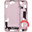 Mittelrahmen mit Power- und Lautstärketasten für iPhone 15 (Pink)