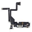 Ladebuchse Flexkabel für iPhone 14 Pro (Premium) (Silber)