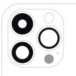 Rückkamera-Linse (nur Glas) mit Kleber für iPhone 14 Pro/ 14 Pro Max