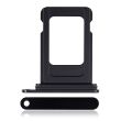 SIM-Kartenschacht Single für iPhone 15/ 15 Plus (Schwarz)