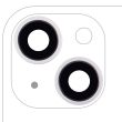 Rückkamera-Linse mit Halterung & Rahmen für iPhone 14/ 14 Plus (Lila)