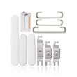 Tasten-Set (Power/ Lautstärke/ Schalter) für iPhone 14 Pro/ 14 Pro Max (Silber)