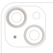 Rückkamera Ring nur für iPhone 14/ 14 Plus (Polarstern) (2-teiliges Set)