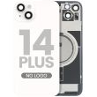 Rückglas mit MagSafe-Magnet für iPhone 14 Plus (Aftermarket) (Polarstern)