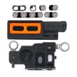 Lautsprecher-/ Mikrofon-Gitter für iPhone 14 Pro (Dunkellila) (10er Pack)
