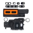 Lautsprecher-/ Mikrofon-Gitter für iPhone 14 Pro (Space Schwarz) (10er Pack)