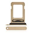 SIM-Kartenschacht Dual für iPhone 14 Pro/ 14 Pro Max (Gold)