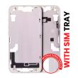 Mittelrahmen mit Power- und Lautstärketasten für iPhone 14 (Polarstern)