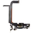 Ladebuchse Flexkabel für iPhone 13 Pro Max (Aftermarket Plus) (Alpingrün)