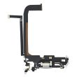 Ladebuchse Flexkabel für iPhone 13 Pro Max (Premium) (Silber)