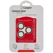 Casper Kameraschutz für iPhone 14 Pro/ 14 Pro Max (Gold) (Transparent)