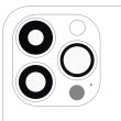 Rückkamera-Linse (nur Glas) mit Kleber für iPhone 13 Pro/ 13 Pro Max