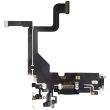 Ladebuchse Flexkabel für iPhone 13 Pro (Aftermarket Plus) (Alpingrün)
