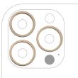 Rückkamera Ring nur für iPhone 13 Pro/ 13 Pro Max (3-teiliges Set) (Gold)
