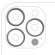 Rückkamera Ring nur für iPhone 13 Pro/ 13 Pro Max (3-teiliges Set) (Graphit)