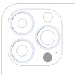 Rückkamera Ring nur für iPhone 13 Pro/ 13 Pro Max (Sierrablau) (3-teiliges Set)