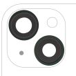 Rückkamera-Linse mit Halterung & Rahmen für iPhone 13/ 13 Mini (Grün)