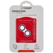 Casper Kameraschutz für iPhone 14/ 14 Plus (Blau) (Transparent)