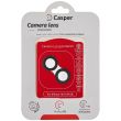 Casper Kameraschutz für iPhone 14/ 14 Plus (Schwarz) (Transparent)