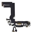 Ladebuchse Flexkabel für iPhone 13 Mini (Aftermarket Plus) (Mitternacht)